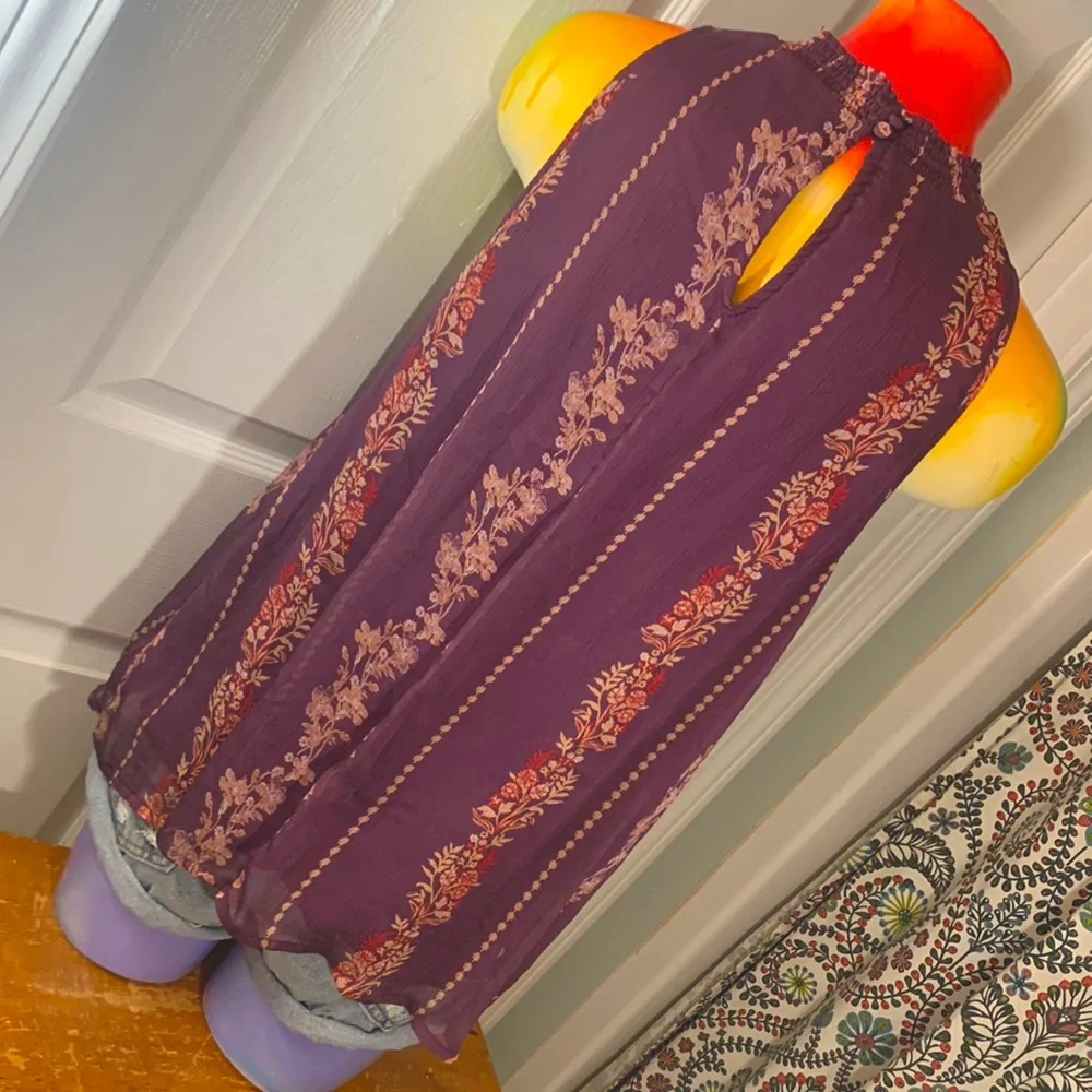 SONOMA Sleeveless Floral Top - Picture 8 of 14